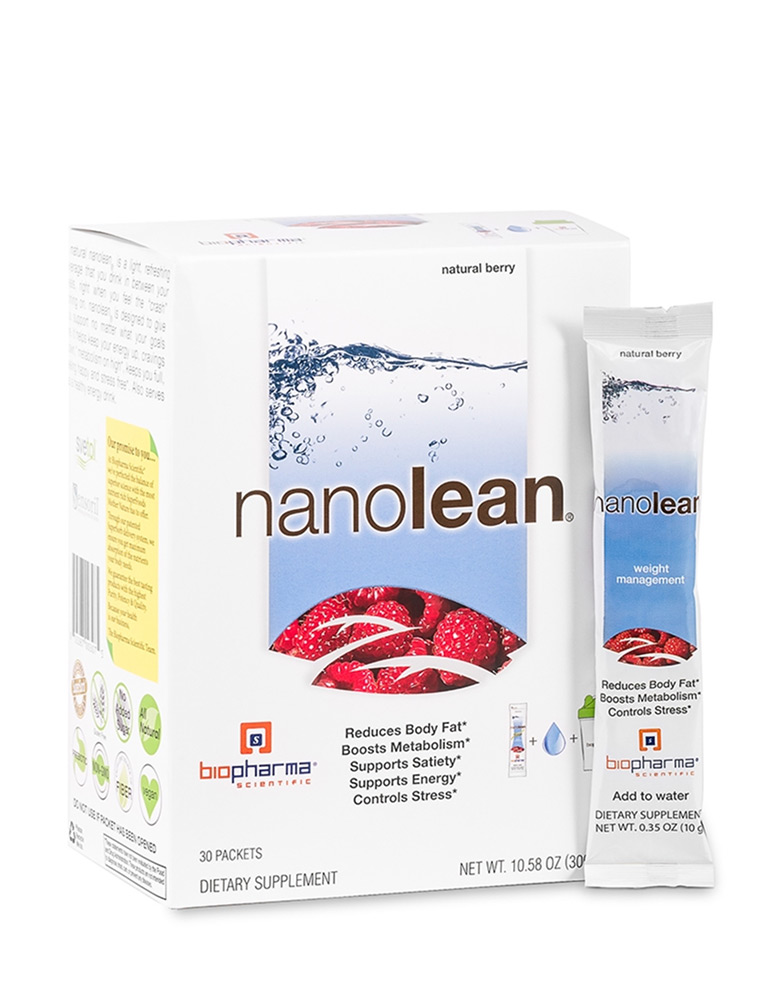 Nanolean Support for Stress, Energy and Satiety